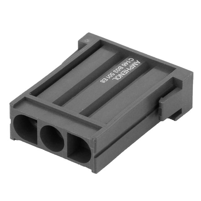 C146 B03 501 E8 Amphenol Tuchel Industrial  Heavy Duty Connector Inserts Modules